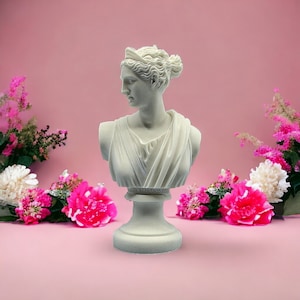 Artemis Diana Goddess Statue Bust