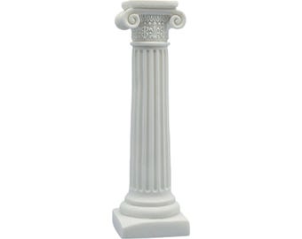 ギリシャの柱 イオニア式 古めかしい 古代 装飾 建築 アラバスター