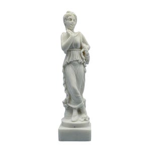 Persephone Goddess Figurine Greek Mythology Alabaster Sculpture Ancient Roman Statue 15.50cm