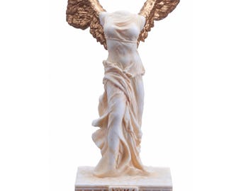 Winged Victory Of Samothrace Resin Statue Goddess Victoria Figurine Roman Mythology Art Ancient Sculpture Decor