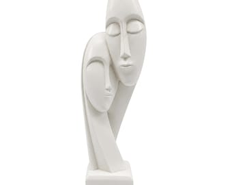 Brancusi toewijding standbeeld albast oude Griekenland Romeinse mythologie sculptuur beeldje abstracte liefde kunst