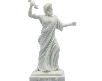 ローマ神話のユピテル神またはギリシャ神話のゼウス神 高さ:60 cm ゼウス像 ローマ神話のユピテル神 古代ギリシャ神話 ブロンズ製 高さ