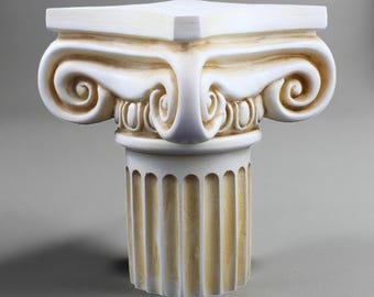 ギリシャの柱 ドーリア式 パルテノン神殿 柱 建築装飾 彫刻 9.84インチ