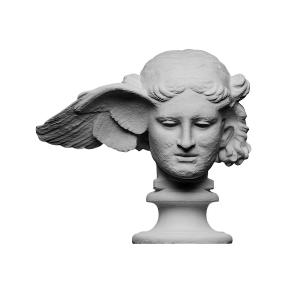 ヒュプノス ギリシャ神話 眠りの神 大理石 胸像 大英博物館 - Etsy 日本