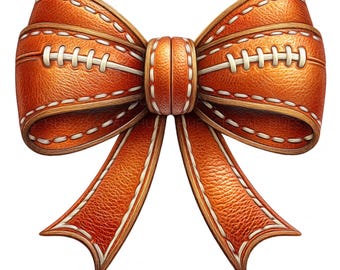 15 Sports Coquette Bow Clipart Football Coquette Sports Ribbon Game Day Bow Printable High Quality JPEG Junk Journal Paper Craft Scrapbook