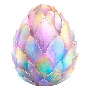 14 huevos de Pascua pastel caprichosos Clipart de acuarela Huevo de dragón mágico Imprimible PNG de alta calidad para diario basura Manualidades de papel Álbum de recortes Guardería