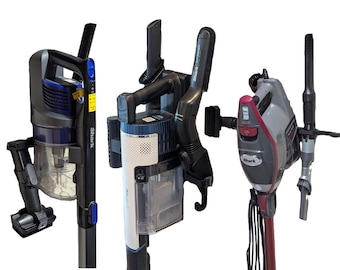 SharkMount Versatile Wall Mount - Vacuum and up to 6 Attachments for Most Shark Vacuums