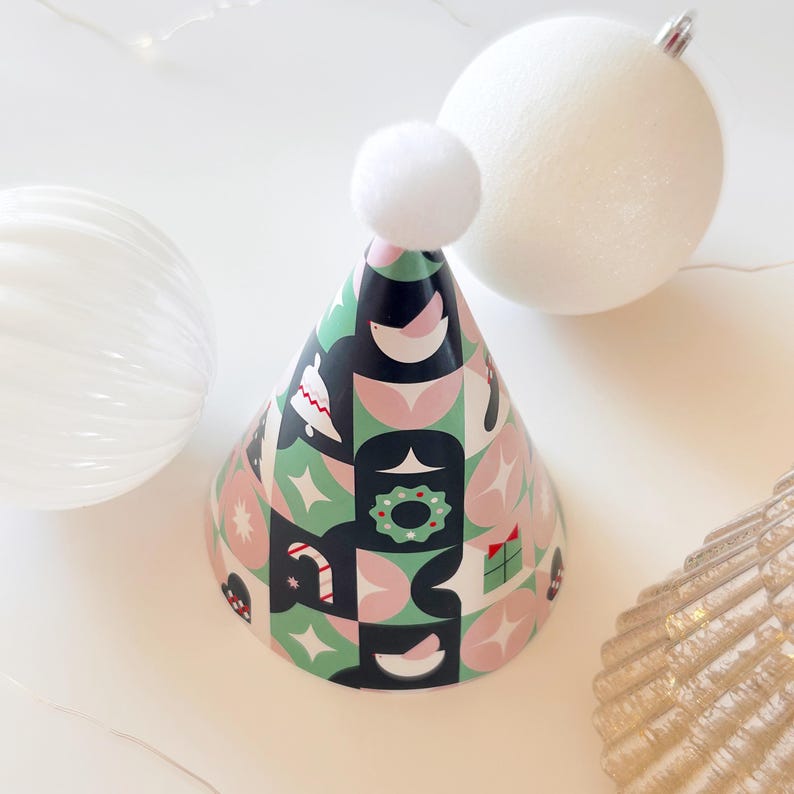 Christmas Party Hat Template