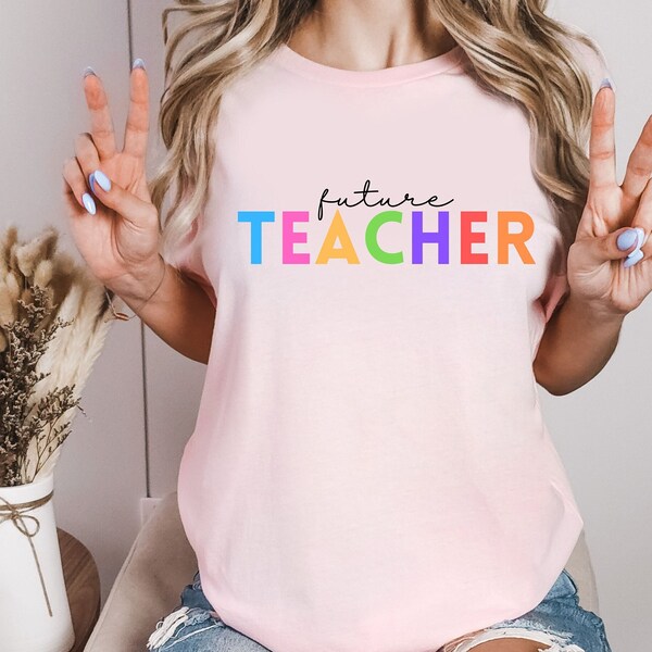Future Teacher Shirt, Teacher Tshirt, Back To School, Team Teacher, School Shirt, Teacher Appretiation Tee, Future Tee, New Teachers Gift