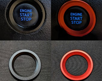 5th Gen Toyota 4Runner Push To Start Chrome Delete Metal Ring