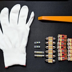 Kit de luces LED blancas interiores completas para Toyota 4Runner (modelos 2010-2024)