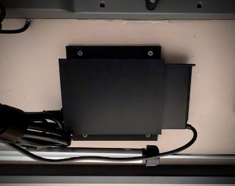 Soporte para cargador de portátil Lenovo Slim bajo el escritorio: Organizador de cables