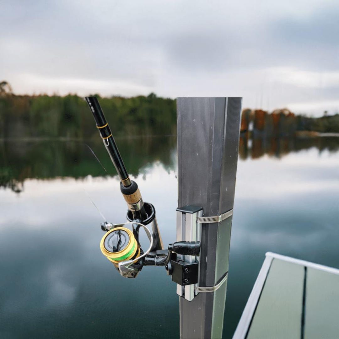 fishing rod holders for docks FishEZ Dock Pole Holder (2