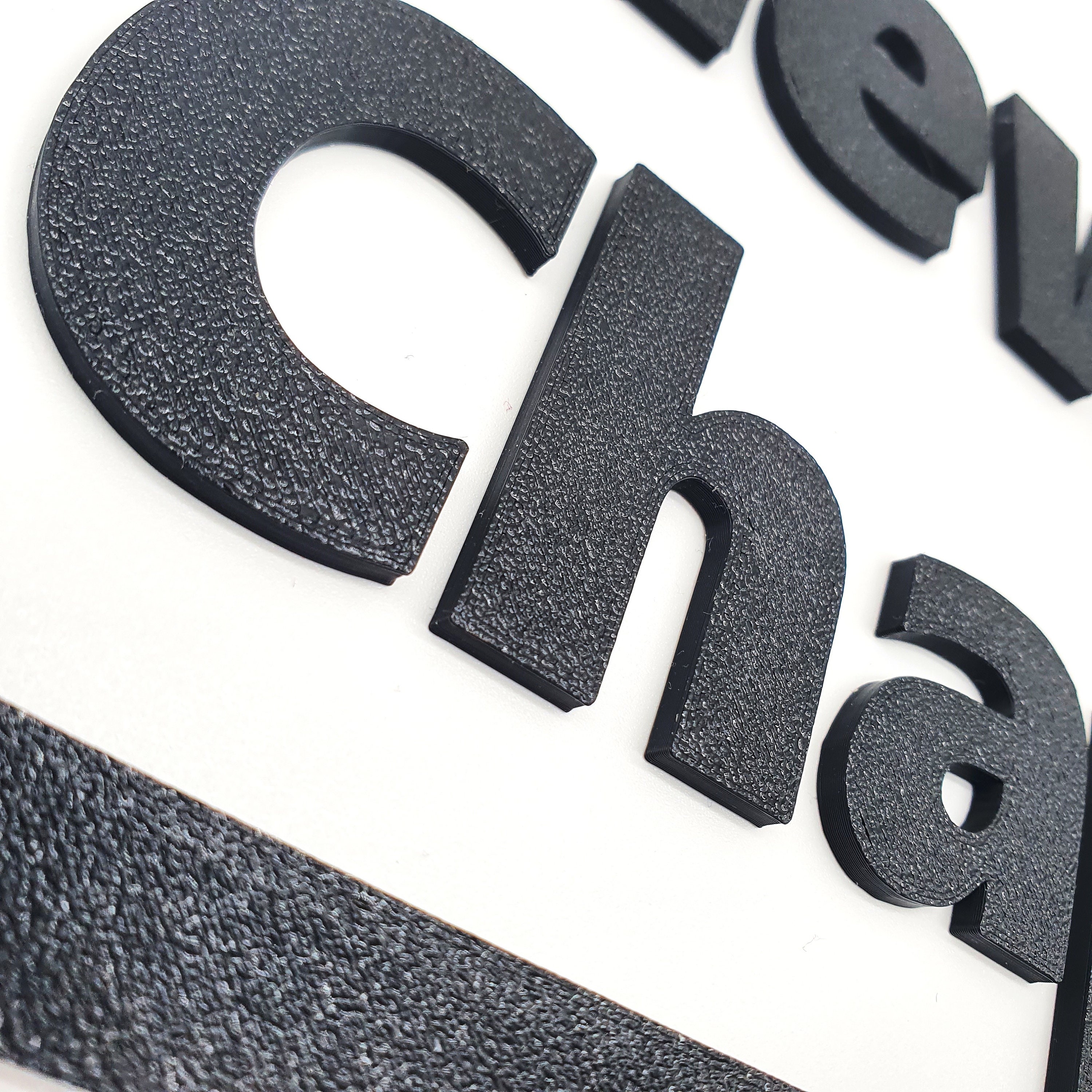 3rd Chapter Lettering New Chapter Lettering Wall Decoration 3D Printing PLA 5 Cm Font Height ...