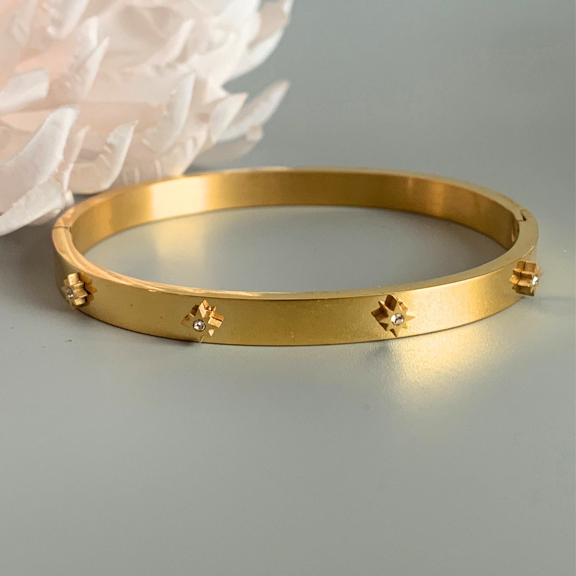アクセサリー K18 gold bangle il_fullxfull.6004862013_6gcl.jpg
