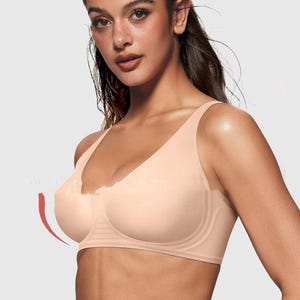 Deep V Bra - Etsy Deep V Bra - Etsy