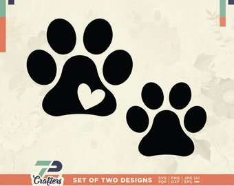 Dog Paw Print Svg, Dog Paw SVG, Dog Svg, Paw Svg, Animal Paw Svg, Cricut Cut File, Silhouette, Animal Svg, Dog Paw, Paw, Animal Print Svg