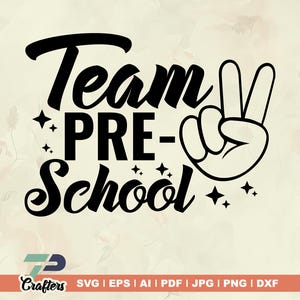 Svg équipe préscolaire, équipe préscolaire, svg préscolaire, équipe svg, svg première journée d'école, rentrée des classes, chemise enseignant, téléchargement numérique