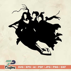 Hocus Pocu svg, Pocus svg, Sandersonn svg, Hokus svg, Sandersonn Sisterss svg, Hocus Pocu png, Halloween svg, Silhouette