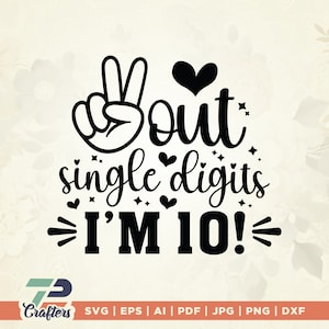 10. Geburtstag svg, 10. Geburtstag svg, 10. Geburtstag svg, Cake Topper, Geburtstag svg, B.Day Shirt svg, B.Day Shirt svg, cricut, vinyl