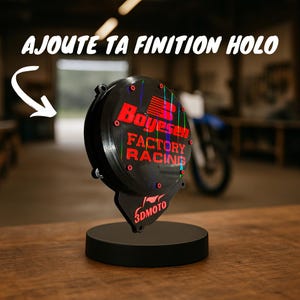 Holograficzne wykończenie części motocyklowych – niestandardowe powłoki, wyjątkowy efekt wizualny, projekt szyty na miarę