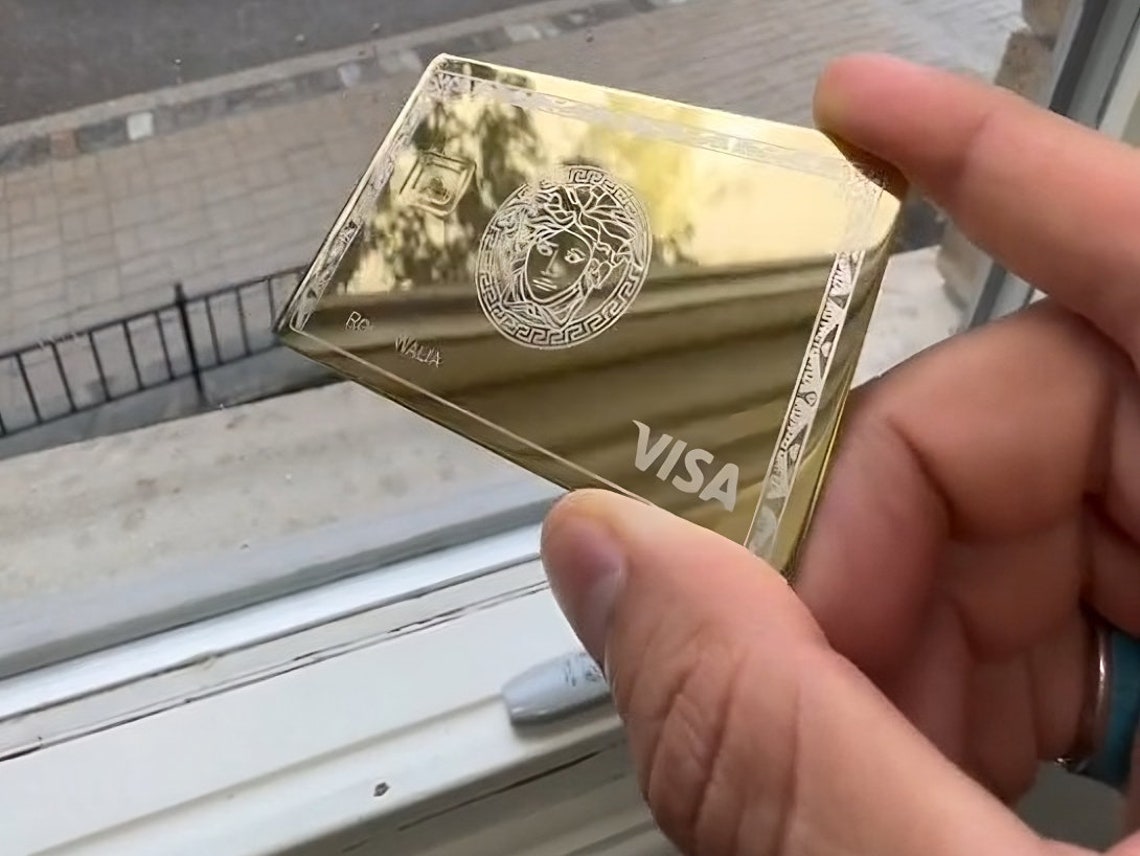 Custom Metal Debit & Credit Card, Convert Plastic Card to Metal Card