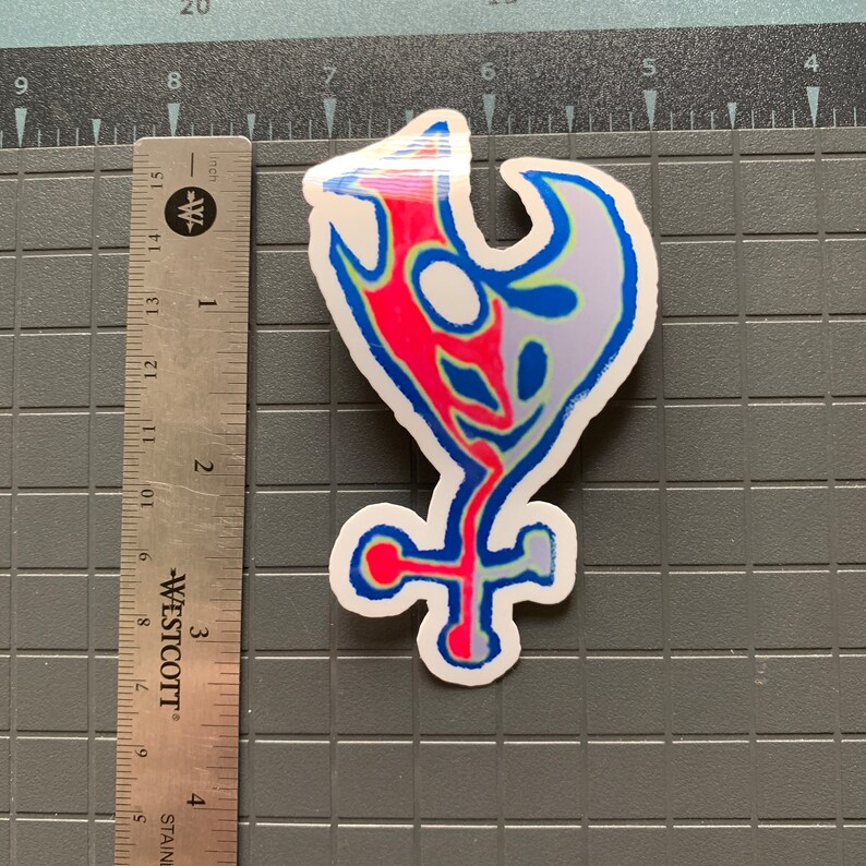 Bladee Exeter Sticker Little Bladee Guy Decal UV and Water - Etsy