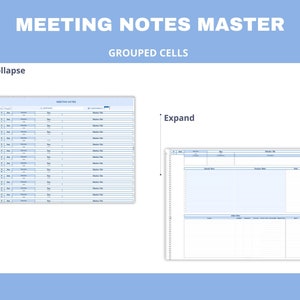 Task Priority & Assignment Log: Excel Template for Meeting Notes, Decision Tracking, and Team Collaboration