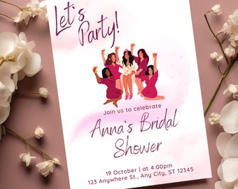 bridal shower invitations shaped like a dress Bridal Shower invitation, dress shape invitation, handmade invitation,Quince