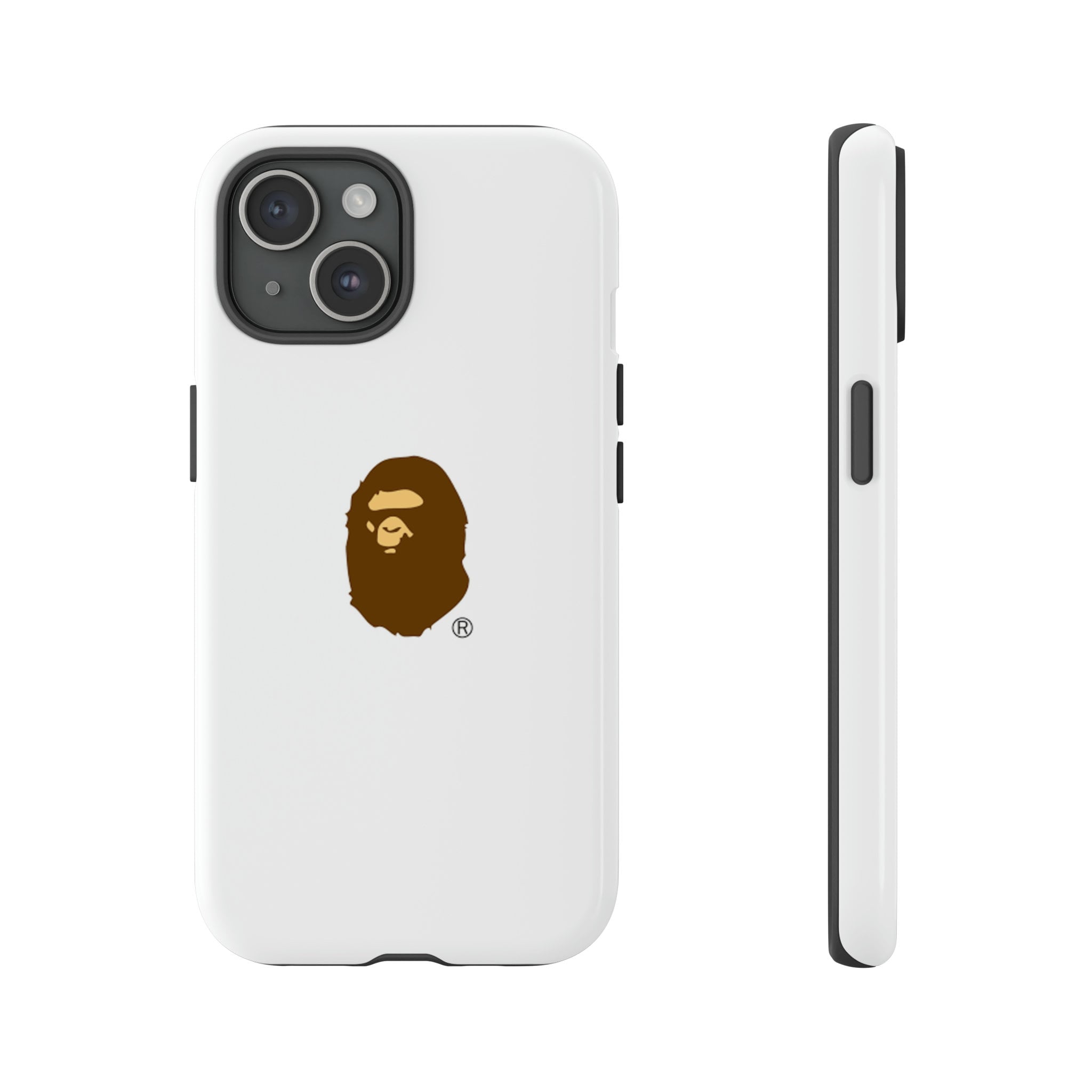 A bathing clearance ape phone case