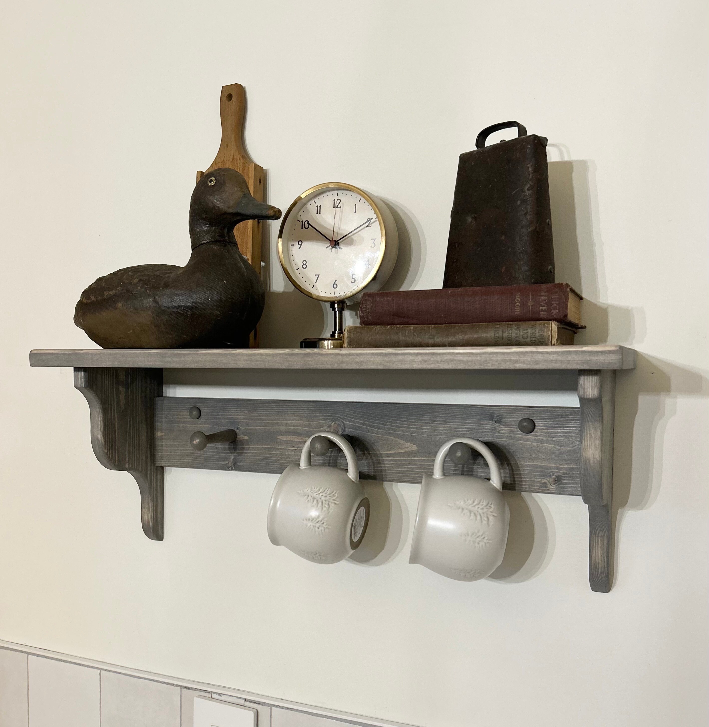 その他 Wooden peg rack L   Hunter & Nomad Wooden Peg Rack, Handmade Wood Peg Rack, Coat Rack, Choose