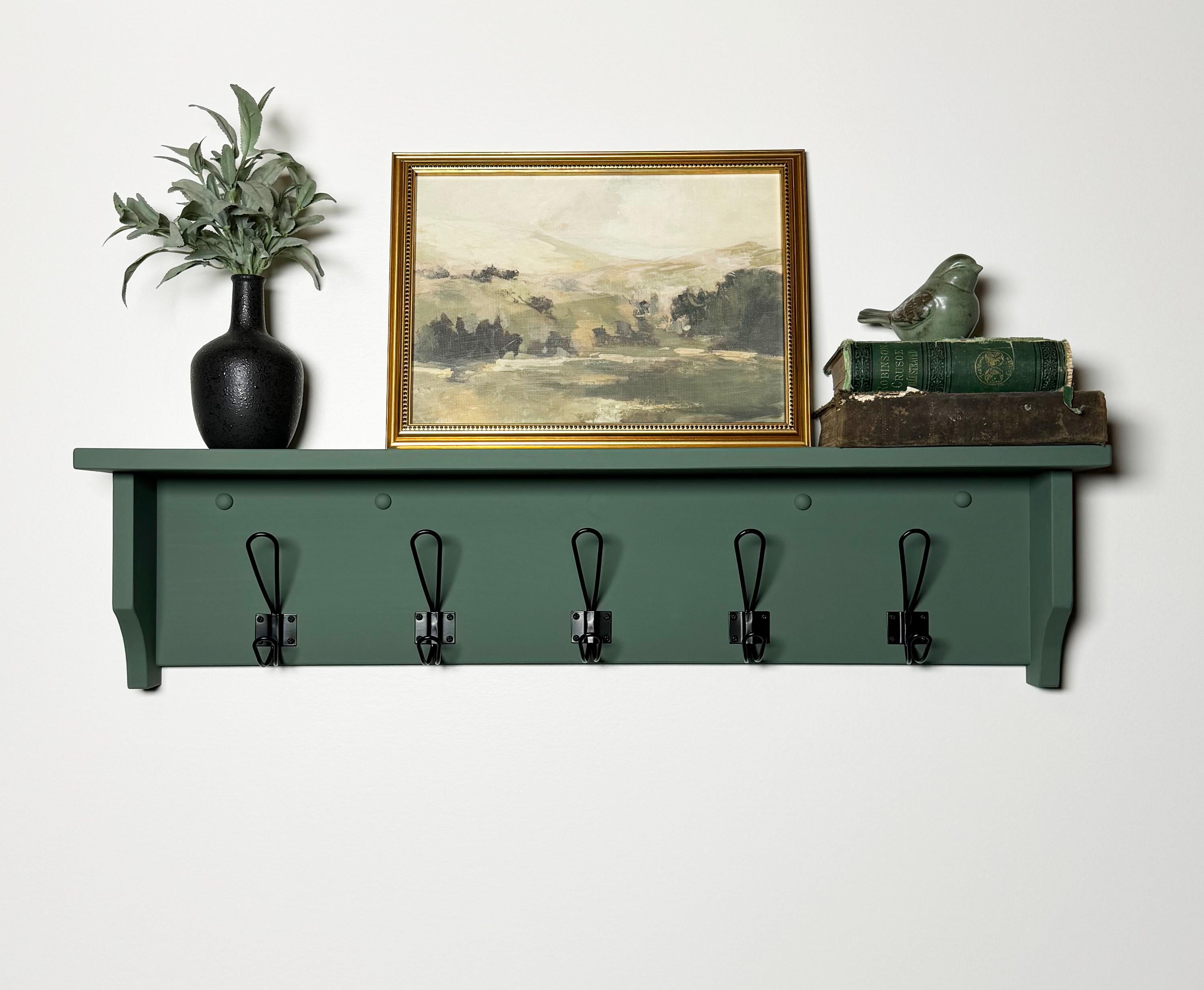 Coast Wall Rack Wall Coat Rack With Shelf | Entryway Organizer | Towel Rack | Shelf ...
