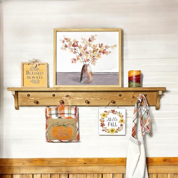 その他 Wooden peg rack L   Hunter & Nomad Amazon.com: Spectrum Wall Mount 7-Peg Wood Rack (Bamboo