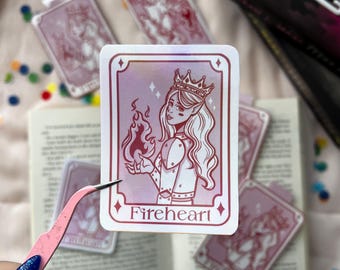 Fireheart | Kindle Sticker