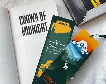 Terrasen Bookmark | Throne of Glass