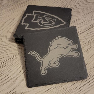 NFL Team Slate Coasters [Set of 4]