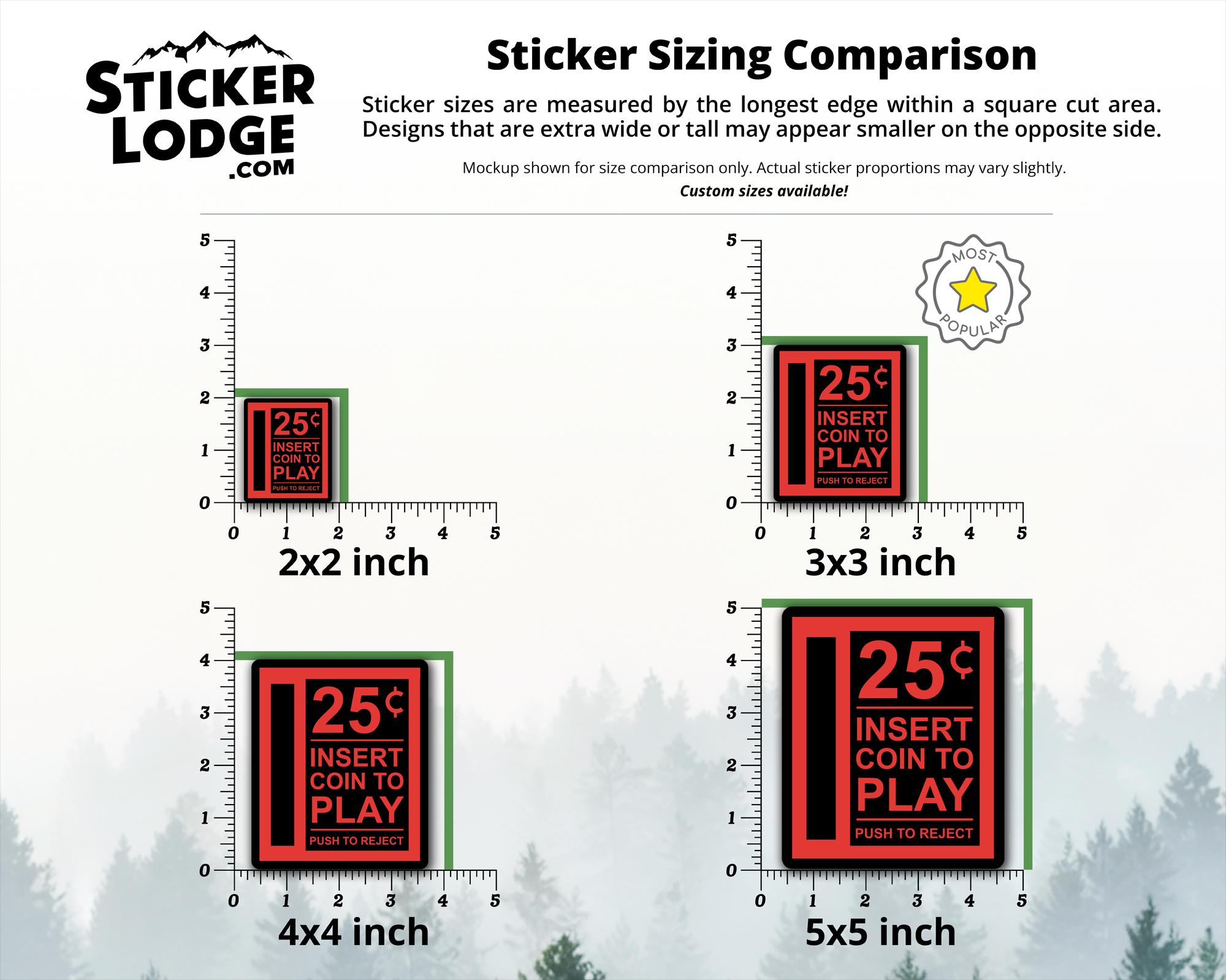 Retro Arcade Insert Coin Vinyl Sticker - Waterproof Gaming Nostalgia - Etsy