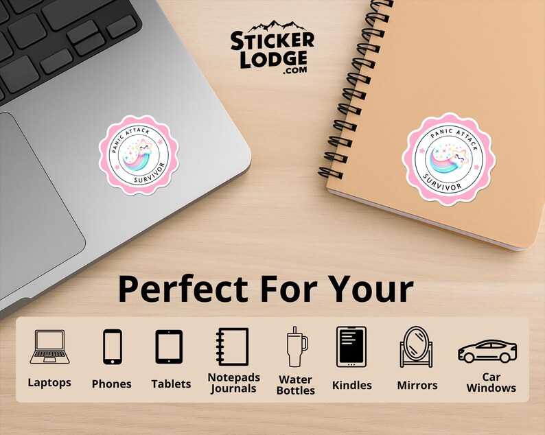 Panic Attack Sticker Panic Attack Survivor Vinyl Sticker - Supportive Mental Health Decal - Etsy