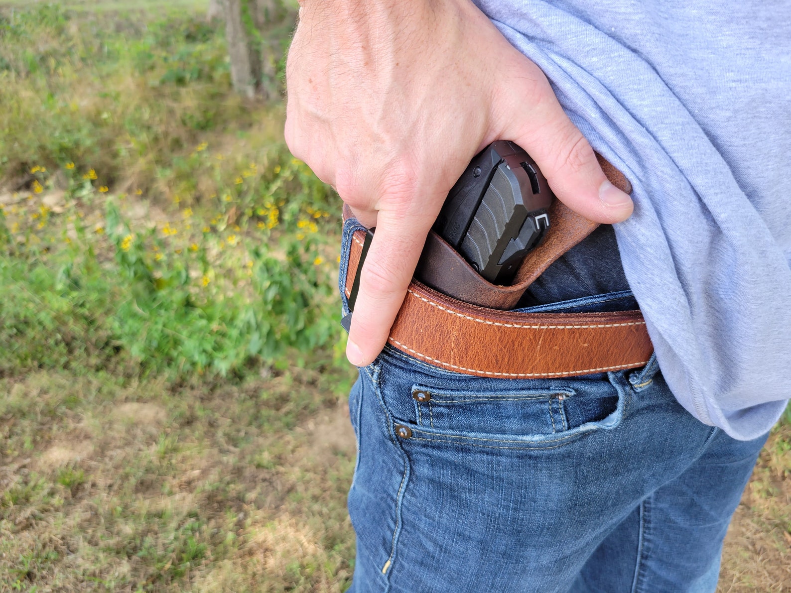 Wild About You (Leopard) - IWB Custom Holster