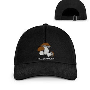 Mushroom picker - Organic baseball cap with embroidery