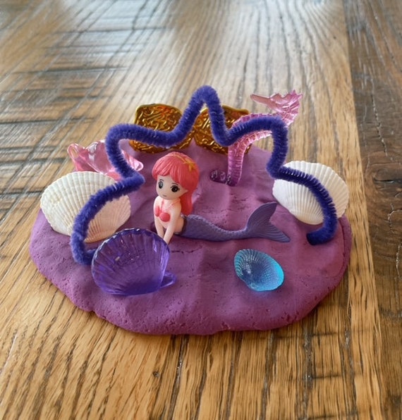 Mermaid Dough Jar Mermaid Dough Jar