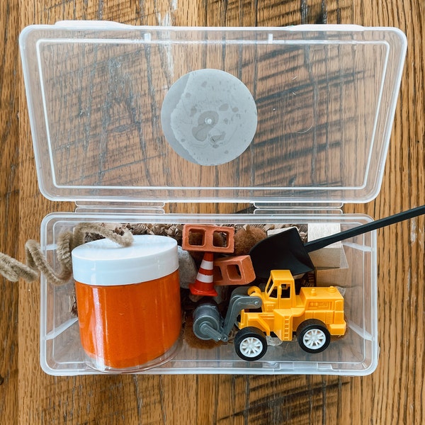 Mini Construction Playdough Kit