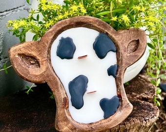 Cow Head Candle