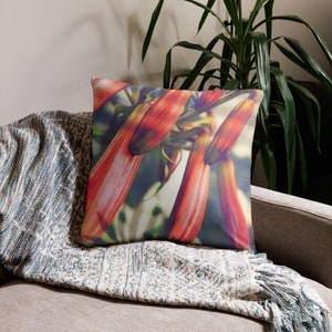 Pillow cover flower