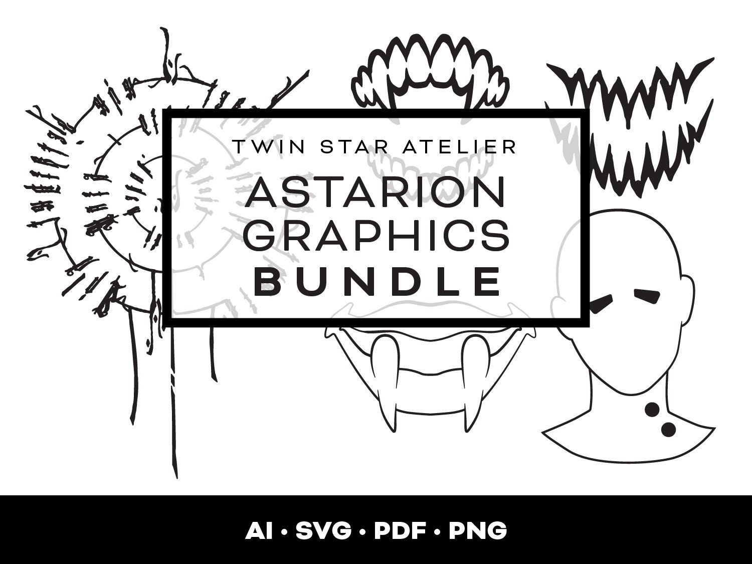 Astarion Graphics Bundle BG3 | Cosplay SVG PDF - Etsy