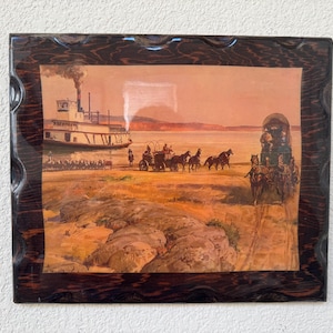 Vintage Western Wall Plaque – William S. Phillips &quot;The Last Leg&quot;