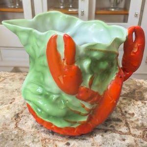 Royal Bayreuth Lobster Figural Creamer Pitcher