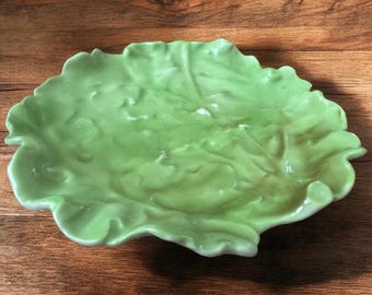 Royal Bayreuth Deponiert Porcelain Leaf & Blossum Nappy Dish 4.25” diameter