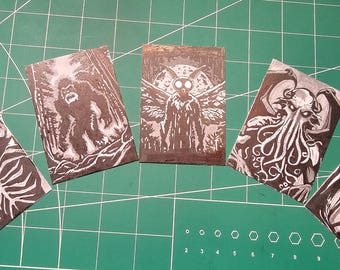 Cryptid ACEOS *Impresiones*