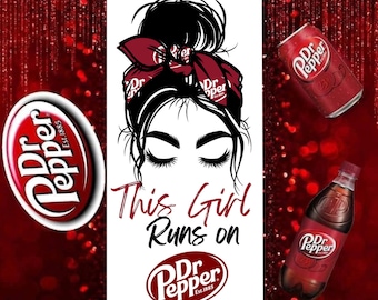 DR Pepper 20oz Tumbler Wrap